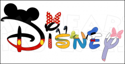 Disney in a word Fab Five character text INSTANT DOWNLOAD ...