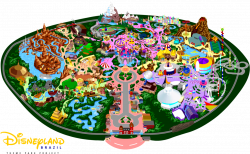Disneyland Clipart Map Disneyland - Disneyland Map Png ...