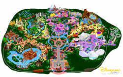 28+ Collection of Disneyland Map Drawing | High quality, free ...