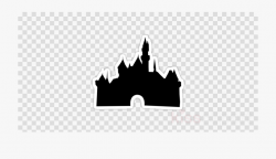 Castle Png Simple - Disney Castle Silhouette Png #1342576 ...
