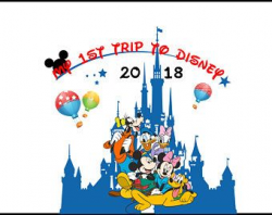 My 1st Trip to Disney! Printable Iron On Transfer or Use as ...