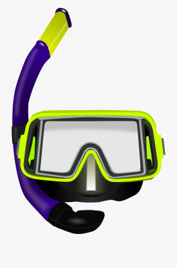 Diver Clipart Goggles - Scuba Mask Clipart #765208 - Free ...