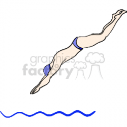 tm40_Diving. Royalty-free clipart # 168146