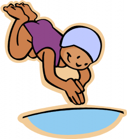 Diving Swim - Clipart Diving - Png Download - Full Size ...