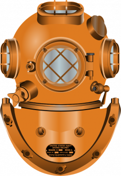 clipartist.net » Clip Art » casco palombaro diving helmet SVG