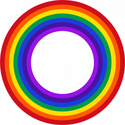 Clipart - Rainbow Circle Mark II 2