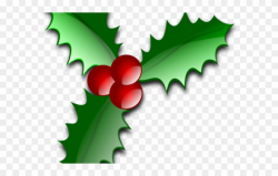 Holley Clipart Page Divider - Christmas Holly Clipart Png ...