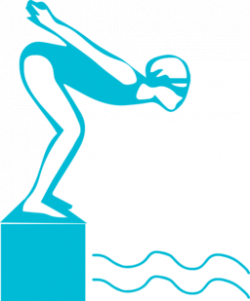 Swimmer Diving Clipart