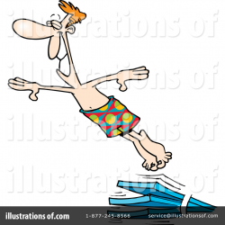 Diving Board Clipart #443397 - Illustration by toonaday