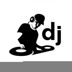 Black And White Dj Clipart | Free Images at Clker.com - vector clip ...