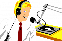 28+ Collection of Radio Dj Clipart | High quality, free cliparts ...