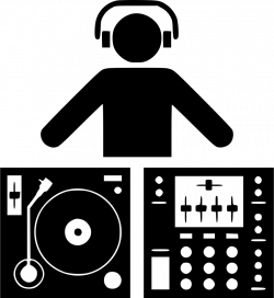Dj Music Man Person Party Turntable Svg Png Icon Free Download ...