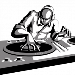 Disc jockey DJ mixer Cartoon Clip art - Rap PNG File png ...