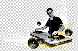 Disc Jockey Mixing Console DJ Mixer Nightclub PNG, Clipart ...