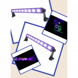 SD 2 x UV-Bar Lighting Package - Sound Dynamics