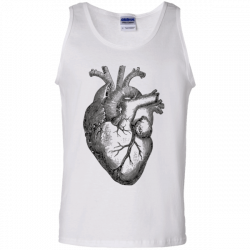 Anatomical Heart Shirt, Cardiologist T-Shirt, Heart Doctor – Tank Top