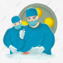 Doctor Doing Surgery Operating Surgery Surgical Light, Two ...
