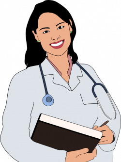 Young Female Doctor Clipart Of A Girl | typegoodies.me