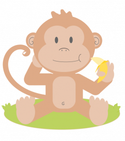 Top 89 Monkey Clipart | Baby monkey | Pinterest | String art ...