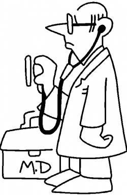 Doctor Clip Art Black And White | Clipart Panda - Free ...