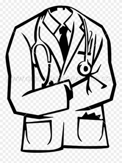 Doctor Coat Cliparts - Doctors Coat Clipart Black And White ...