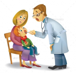 Family Doctor | flannel board stories | Medical illustration ...