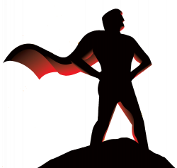 Hero Silhouette at GetDrawings.com | Free for personal use Hero ...