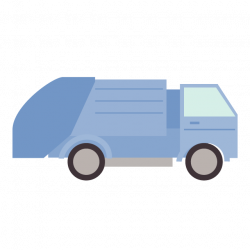 Garbage truck | Clip Art Material | Free Illustration | Image