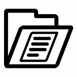 mono folder documents Icons PNG - Free PNG and Icons Downloads