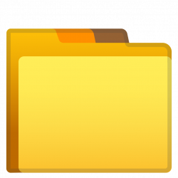 File folder Icon | Noto Emoji Objects Iconset | Google