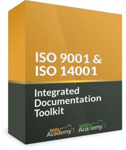 ISO 9001:2015 & ISO 14001:2015 Integrated Documentation Toolkit