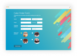 Create Facebook order forms for your page for free | 123FormBuilder
