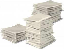Papers stack heap documents free image