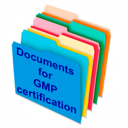 Documents for GMP certification