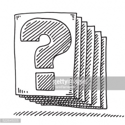 Question Mark Document Paper Drawing premium clipart ...