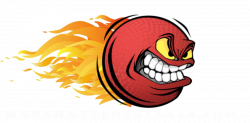 Dodgeball Fire Clipart