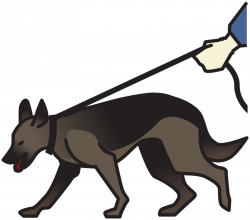 Clipart - Police dog