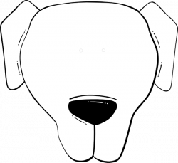 Flp Dog Face Clip Art at Clker.com - vector clip art online, royalty ...