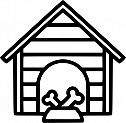 Dog House Svg Png Icon Free Download (#568673) - OnlineWebFonts.COM