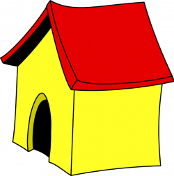 Dog In Doghouse Clipart Group (37+)