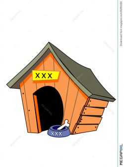 Empty Dog House Illustration 8280290 - Megapixl