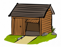 Doghouse Clipart Solid Object - Shed Clipart, Transparent ...