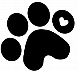 Dog Paw Prints Clipart Group (49+)