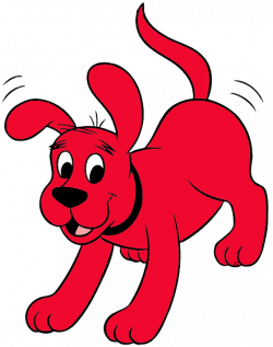 Clifford the Big Red Dog Clip Art | Cartoon Clip Art