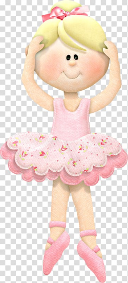 Ballet Dancer Tutu Drawing, Cute pink bow doll transparent ...