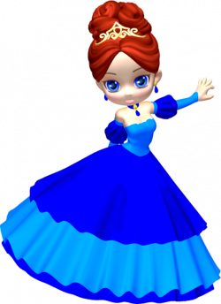 Princess in Blue Poser PNG Clipart (20) by clipartcotttage on DeviantArt