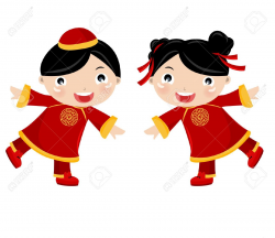 Free China Doll Clipart chinese traditional costume ...