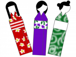 Japanese Doll Bookmarks | Bookmarks, Japanese and Dolls