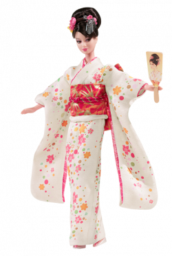 Japan Barbie Doll Kimono png - Free PNG Images | TOPpng