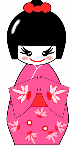 Japanese Doll Clipart